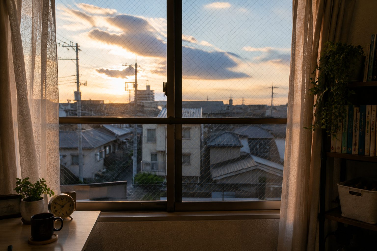 窓のむこう