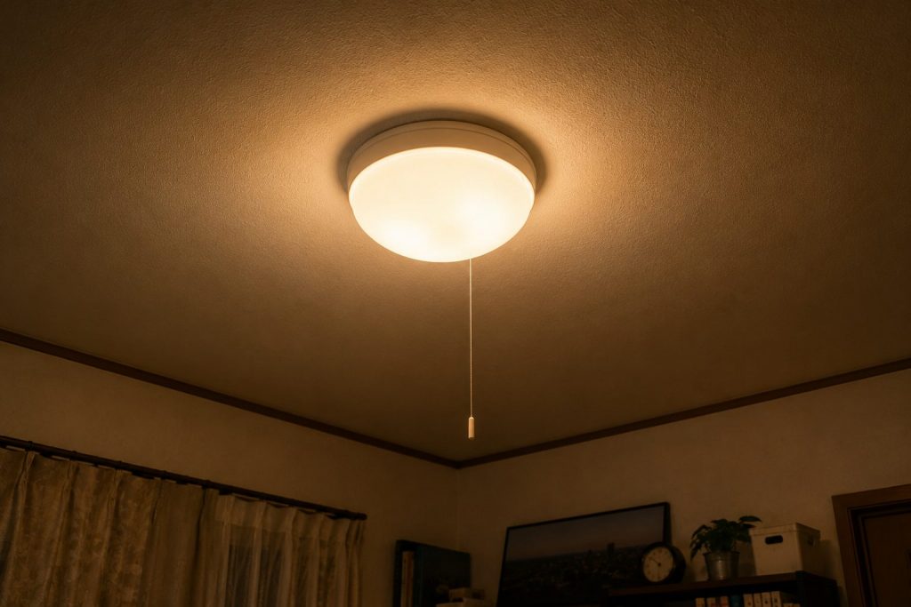 天井のあかり